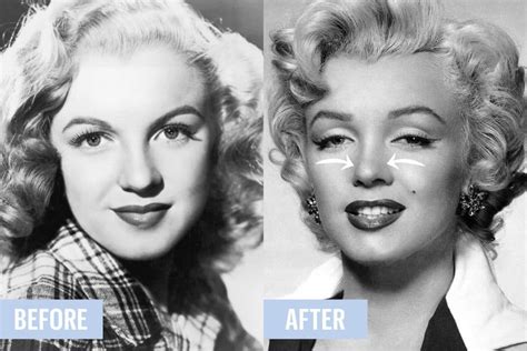Marilyn Monroe Plastic Surgery Before And After