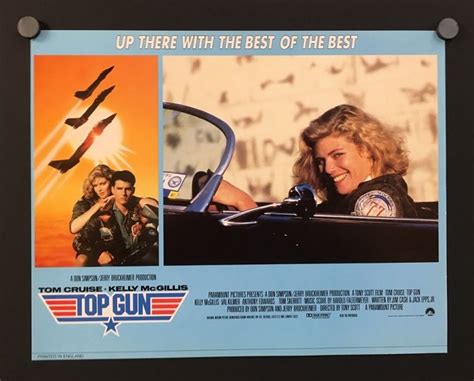 Top Gun 1986 Original Lobby Card Movie Poster Hollywood Movie Posters