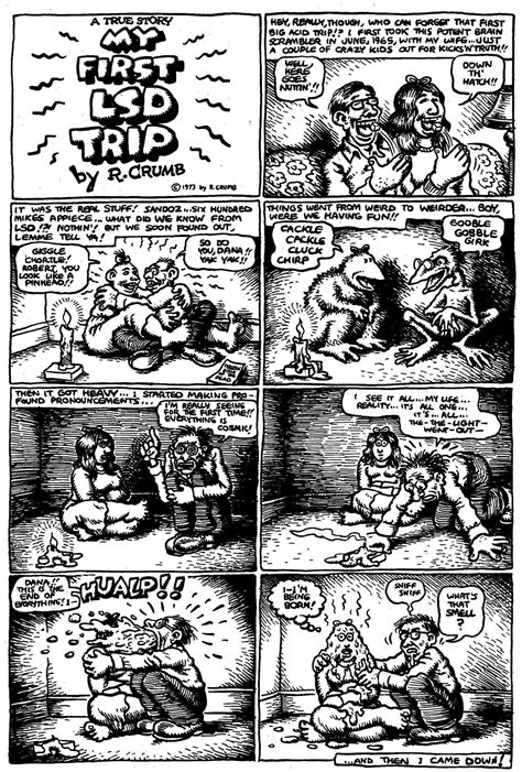 tripping with r crumb robert crumb robert crumb art underground comic
