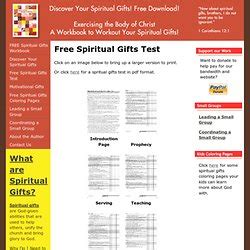 What are the spiritual gifts. Personality - blogs, articles, books, etc | Pearltrees