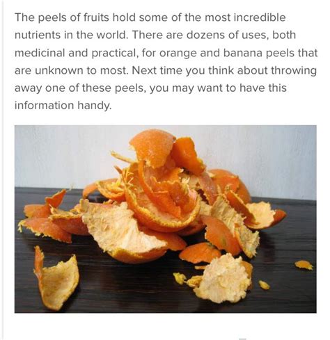 Why You Should Keep Your Orange And Banana Peels👌 Musely
