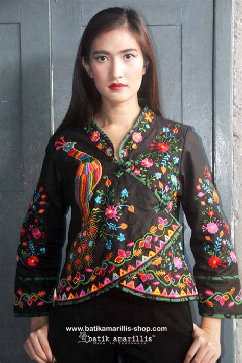 Batik Amarillis Made In Indonesia Proudly Presents Batik Amarilliss Joyluck Jacket In Lovely