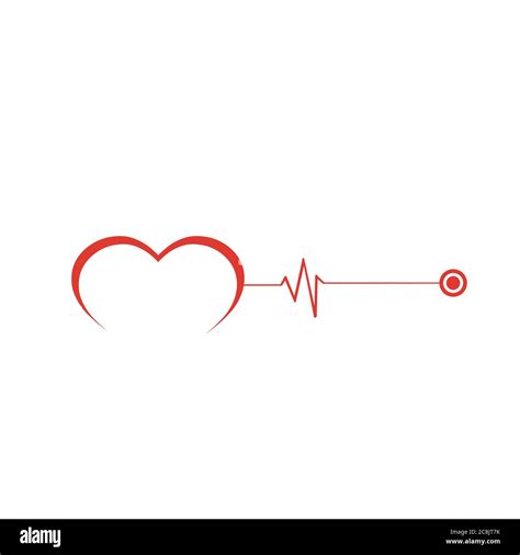 Cardiology Doctor Illustration Vector Logo Design For Medical And
