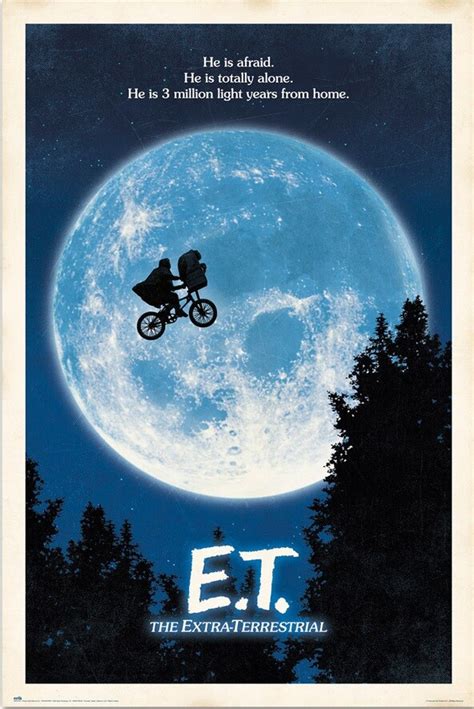 Poster Et The Extra Terrestrial Wall Art Ts And Merchandise