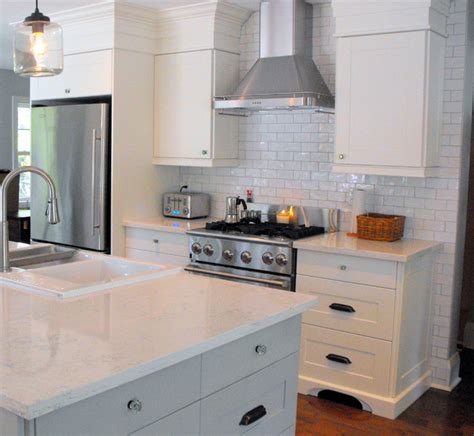 We chose ikea cabinets for our kitchen remodeling project. IKEA Adel White