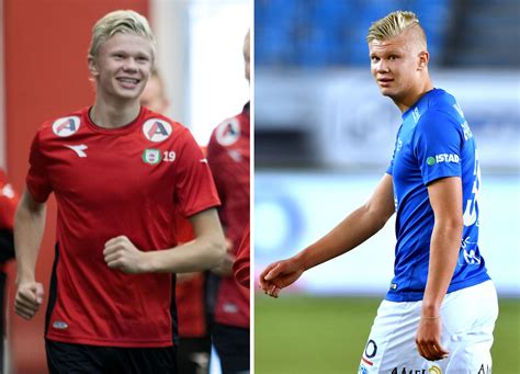 Player for @bvb and @nff_info golden boy 2⃣0⃣2⃣0⃣ official ig: Braut Hålands (17) forvandling: - Du tror han er 27 år - VG