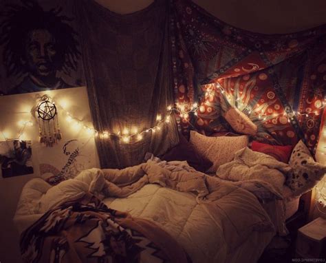 Retro 70s bedroom indie bedroom #bedroomideasretro | bedroom inspo. Viewing Gallery For - Indie Room Ideas Tumblr | Hipster ...