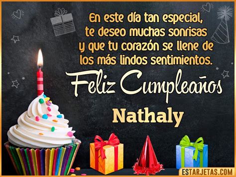 Feliz Cumpleaños Nathaly Imágenes  Tarjetas Y Mensajes