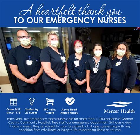Mercer Health As Emergency Nurses Week Wraps Up We Want Facebook