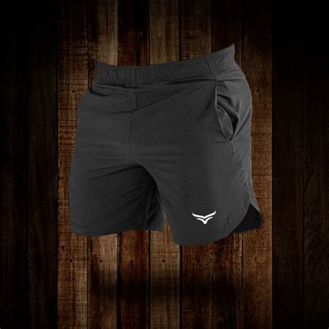 Classic Collection Black Gym Shorts Bullking Fitness Clothing