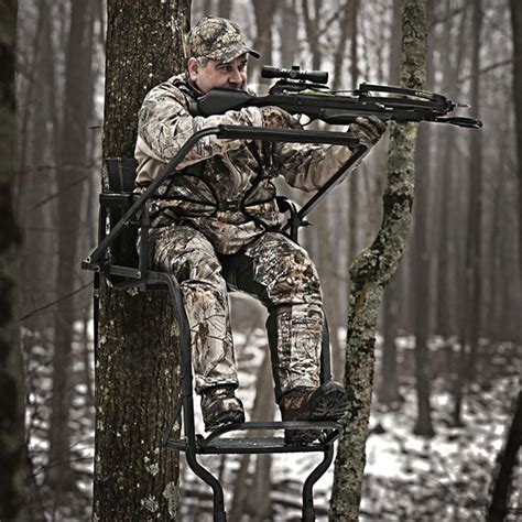 Rivers Edge Re661 Deluxe Xt 1 Man Seat Lock On Deer Hunting Tree Ladder