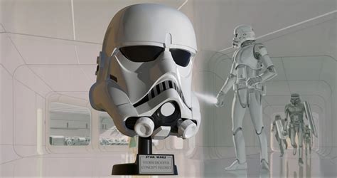Artstation Stormtrooper Helmet Concept Version Efx