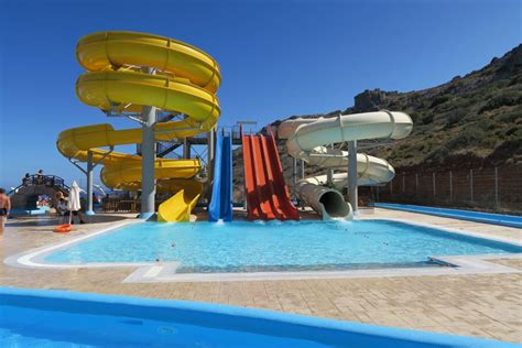 Hoteleigener Wasserrutsch The Village Resort And Waterpark Chersónisos Hersonissos