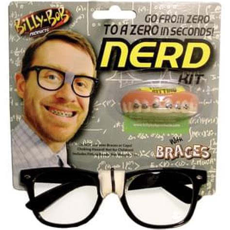 Nerd Brille Und Zahnspange Nerd Birth Control Glasses With Braces Billy Bob Zauberboxat