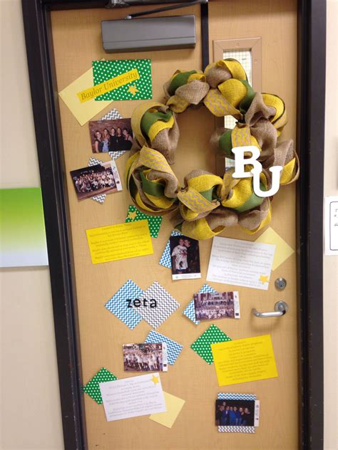 College Week Door Decorating Contest Baylor Proud