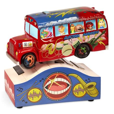 The Muppets Electric Mayhem Musical Bus By Precious Moments Shopdisney