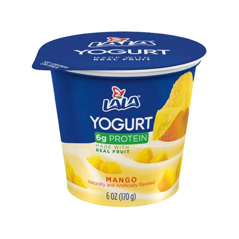 Lala Blended Mango Yogurt 126 Oz Importmex