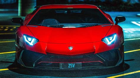 Lamborghini Aventador Sv Night Photography Youtube