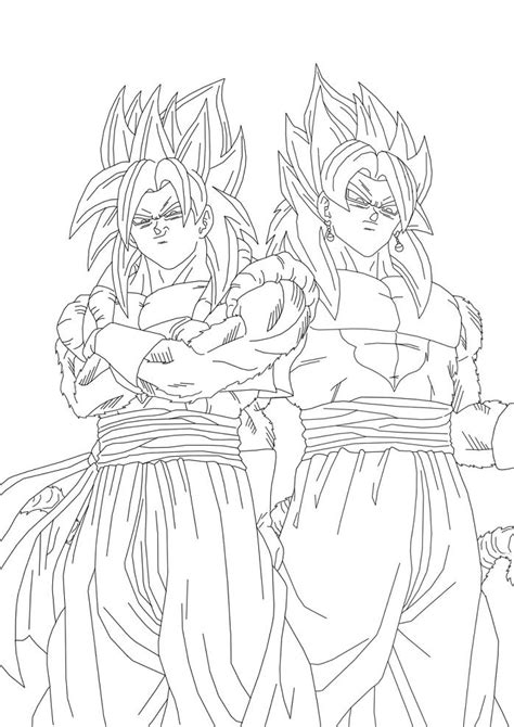 Coloring pages dragon ball with z for interesting super best. Super Gogeto - Free Coloring Pages