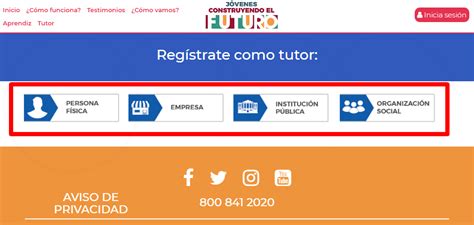Para registrarse en la beca jóvenes construyendo el futuro, los participantes deben cumplir con los siguientes requisitos. Jóvenes Construyendo el Futuro Tutores Cómo ser tutor
