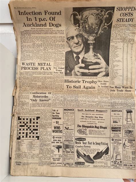 old newspaper the new zealand herald 6 april 1972 vietnam war