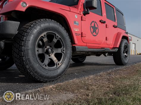 2013 Jeep Wrangler 18x9 Fuel Offroad Wheels 28565r18 Nitto Tires