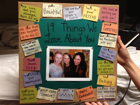 Unique creative birthday ideas for best friend. Birthday gift for your best friend! Except I'd do it for ...