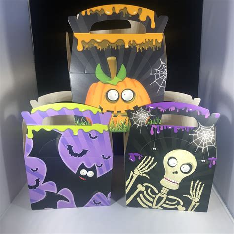 Childrens Halloween Party Meal Boxes X 20 Jandm Deli Supplies