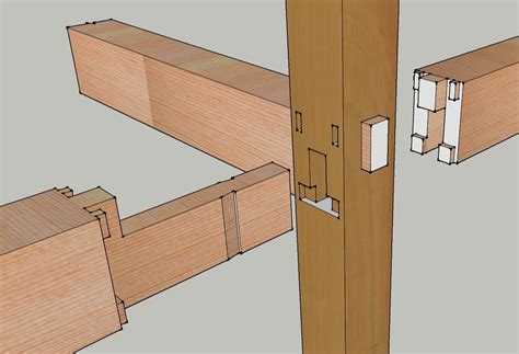 Japanese Joinery 3 Way To Post Timber Frame Joinery Timber Frame House