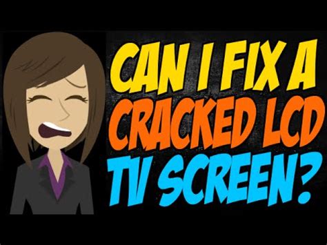 24 hour prank cracked screen background video? Can I Fix a Cracked LCD TV Screen? - YouTube