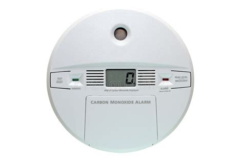 The alert plus smoke and carbon monoxide alarm combo detector is a cheap solution and delivers in accordance with that. Carbon Monoxide Alarm. Isolated on white background with ...