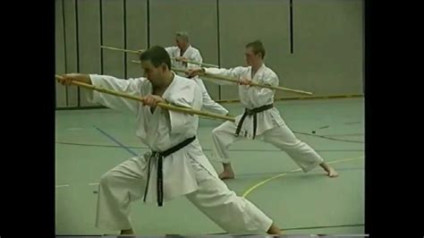 Kobudo Spezialtraining Während Karate Youtube