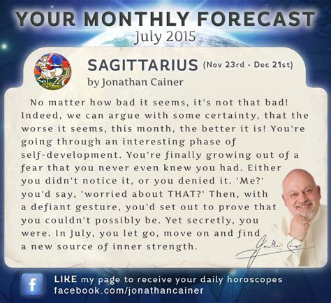 Sagittarius Month Ahead Forecast For July 2015 Scorpio Horoscope