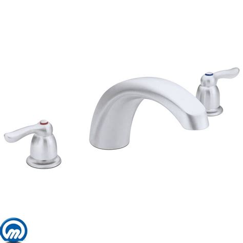 Installation of a roman tub faucet may vary depending on the manufacturer. Moen T990 Roman Tub Faucet - Build.com