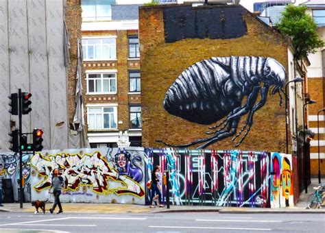 Roa New Mural East London Uk Streetartnews