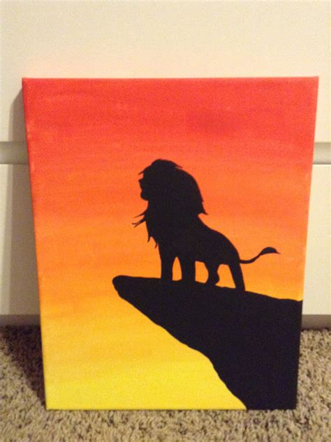 The Lion King Painting Lion King Art