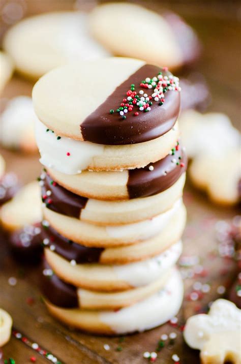 They'd be much more popular. 3-Ingredient Shortbread Cookies | Holiday baking, Cookie recipes, 3 ingredient shortbread cookie ...