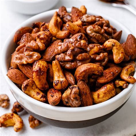 Honey Roasted Nuts Cashews Almonds And Walnuts Paleo Grubs