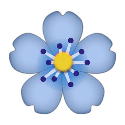 Emoji Apple Iphone Flower Fleur Sticker By Opics