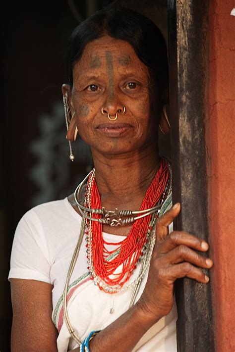 A tribal woman of Orissa - a portrait of a woman from Dongria Kondh ...