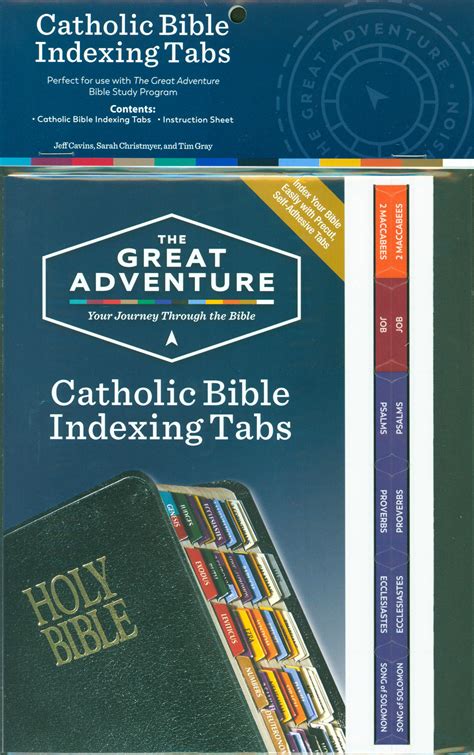 The Bible Timeline Catholic Bible Indexing Tabs Cathol