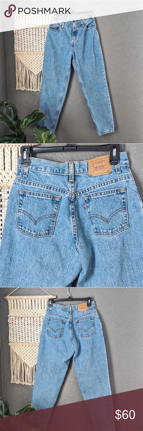 Vintage Levi S Mom Jeans High Rise Tapered Fit Mom Jeans High Jeans Levi Mom Jeans