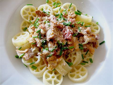Tagliatelle mit Pfifferling Sahnesauce von Scansano
