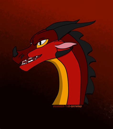 Simmer The Skywing Headshot By Simmer The Skywing On Deviantart
