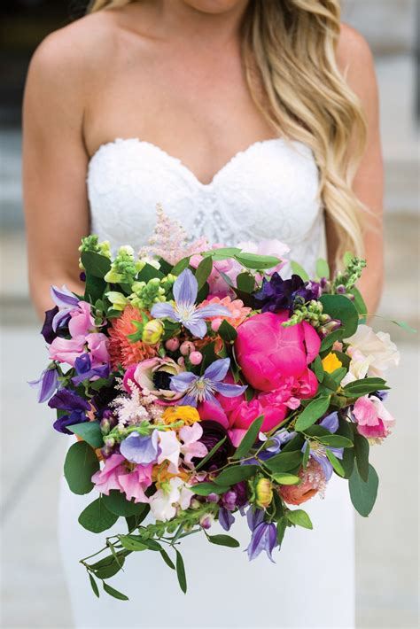 Multi Colored Bridal Bouquet