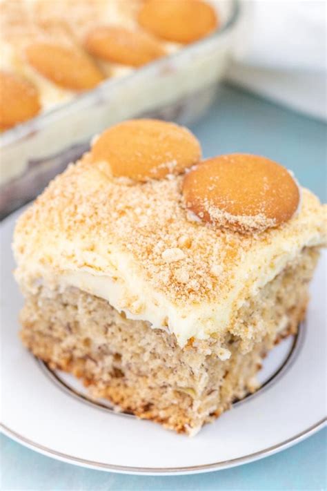 You can substitute instant vanilla pudding instead. Banana Pudding Cake | Recipe | Banana pudding, Banana ...