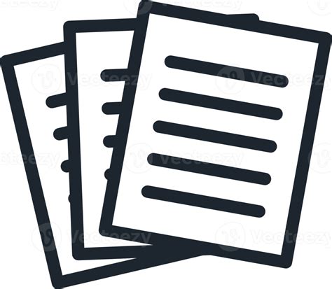 Stack Of Documents Icon 22951451 Png