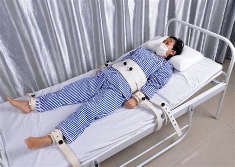 Medical Bed Restraints Limbs Immobilizer System For Mental Patient Product Photosmedical Bed