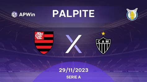 Palpite Flamengo x Atlético MG 29 11 2023 Brasileirão Série A APWin