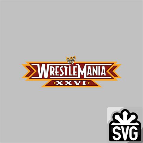 Wwe Wrestlemania 26 Logo Svg By Darkvoidpictures On Deviantart